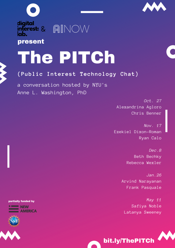 The PITCh poster